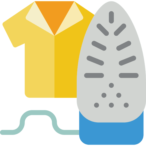 Ironing laundry waffle iron iron icon