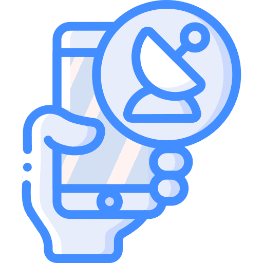 Smartphone mobile phone satellite smartphone icon