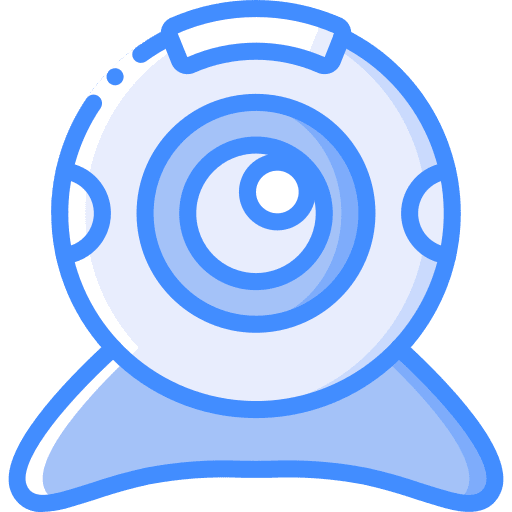 Webcam video chat cam videocam icon