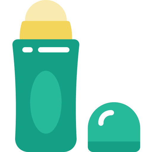 Deodorant hygiene roll on personal care icon