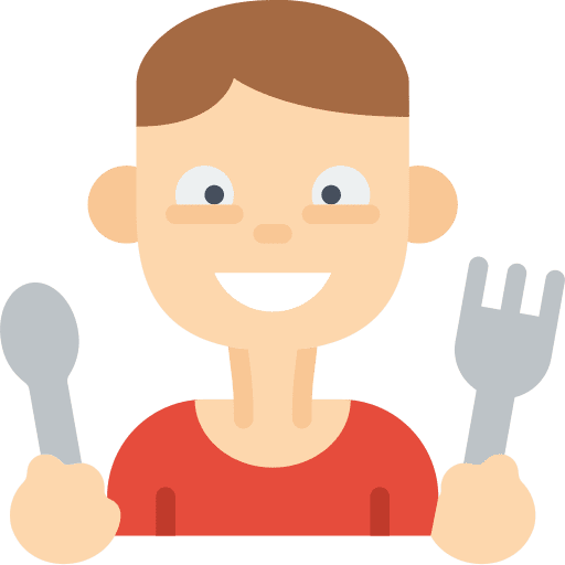 Eating eating fork cutlery icon