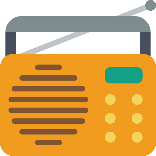 Radio radio antenna radios news icon