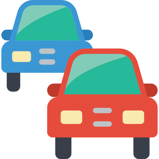 Traffic car pickup car traffic icon