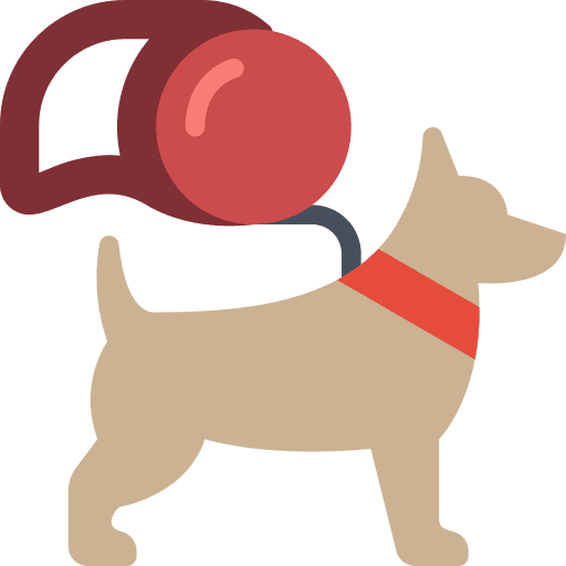Walking the dog leash walking the dog animal icon