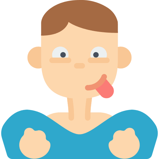 Drying grooming people drying icon