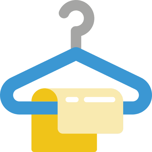 Hanger fashion clothing closet icon