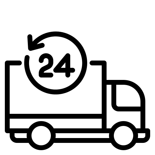 Delivery truck trucking delivery transportation icon