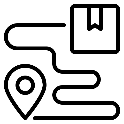 Location parcel location placeholder icon