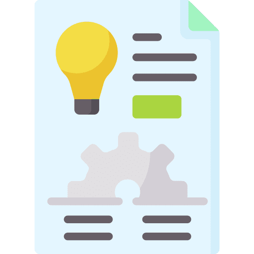 Project management spaceship project rocket icon