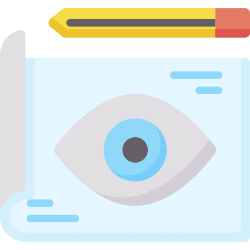 Visual artist view ui icon
