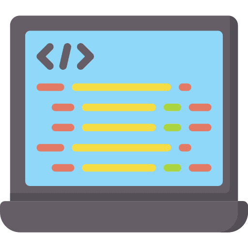Coding ui coding computer icon
