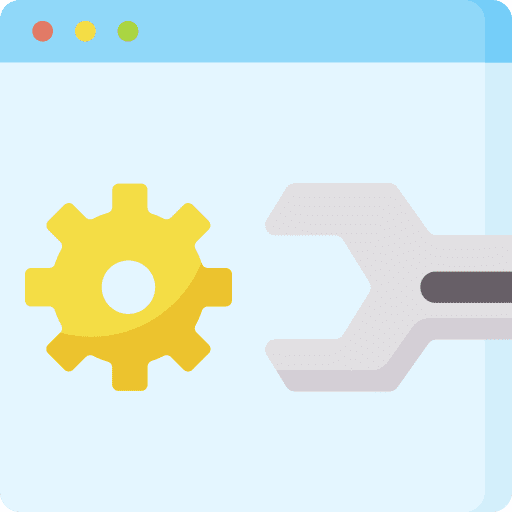 Maintenance spanner website maintenance icon