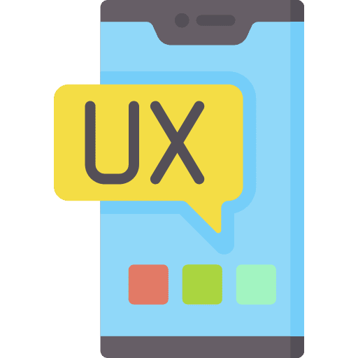 Ux mobile communications cellphone icon