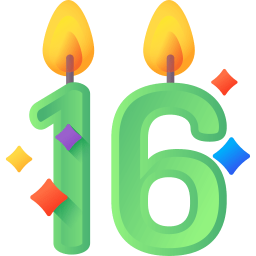 Candles numbers candles birthday and party icon