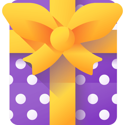 Gift present birthday and party surprise icon