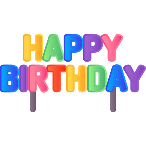 Happy birthday party happy birthday birthday and party icon