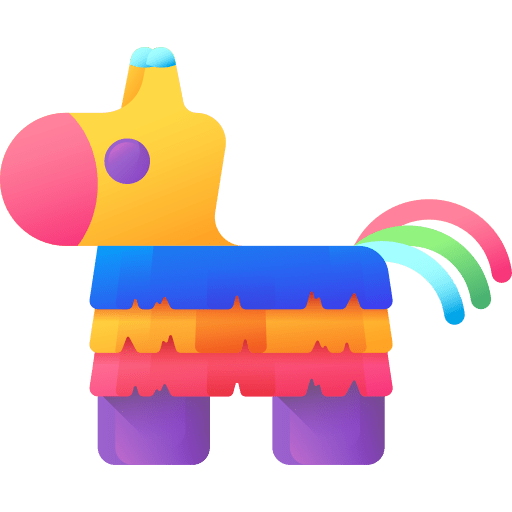 Piñata mexico birthday and party celebration icon