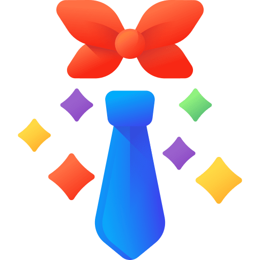 Tie party celebration tie icon