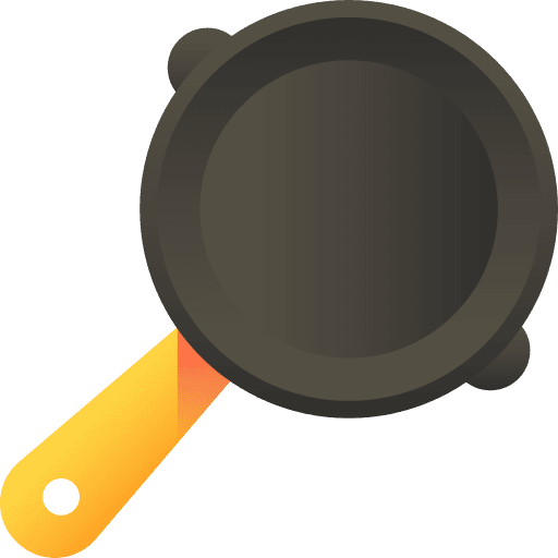 Frying pan stove frying pan cook icon