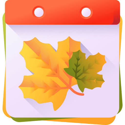 Calendar calendar leaves time icon