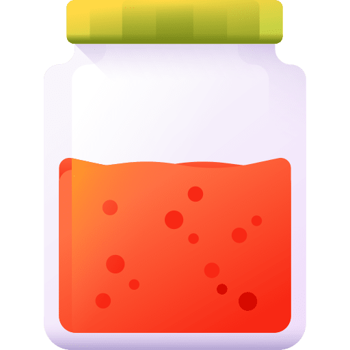 Jam jam food conserve icon