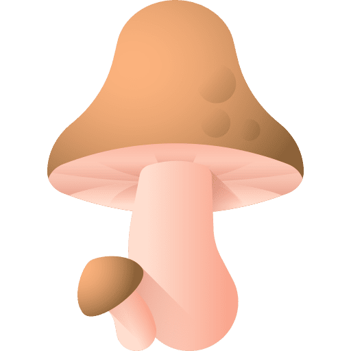 Mushroom nutrition diet vegetarian icon