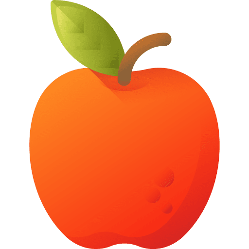 Apple apple healthy food organic icon