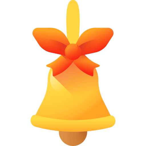 Bell party ring holidays icon