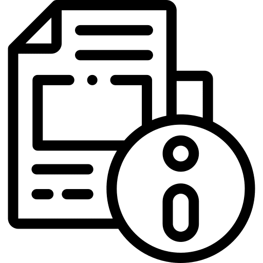 Information communication communications news icon