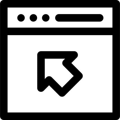 Browser www website mouse cursor icon