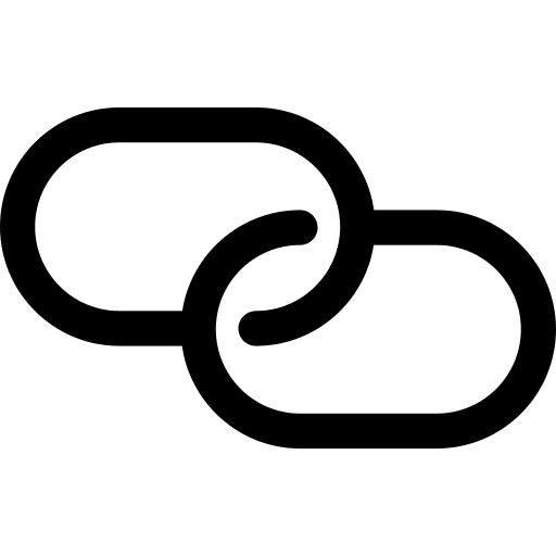 Chain miscellaneous connection marketing icon
