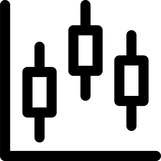 Chart bars statistics marketing icon