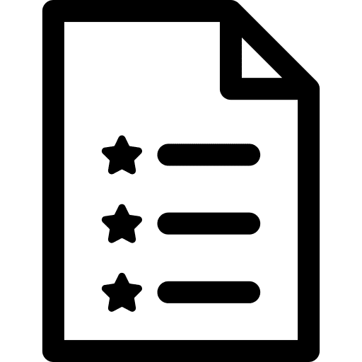 Document document marketing ranking icon