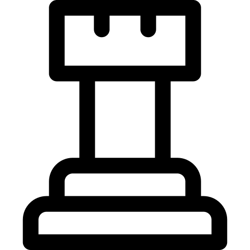 Rook management marketing rook icon