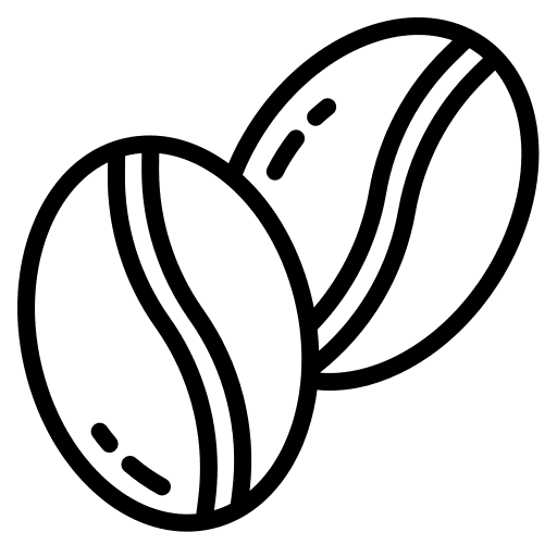 Coffee beans nature coffee breaks seeds icon