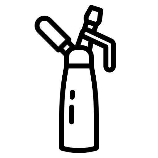 Whipped cream food sweet dessert icon