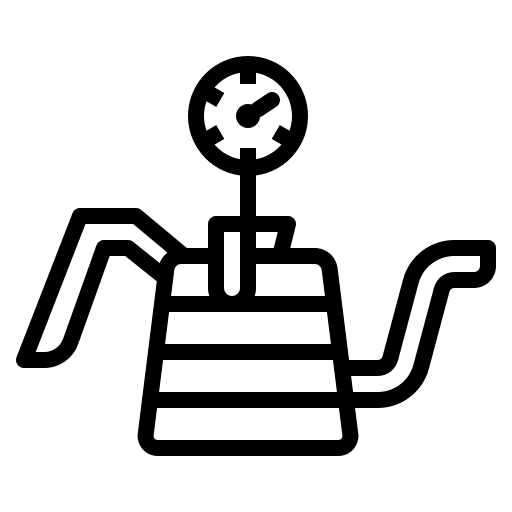 Thermometer kettle coffee shop coffee cup icon