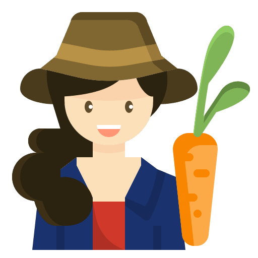 Farmer profession farmer professions and jobs icon