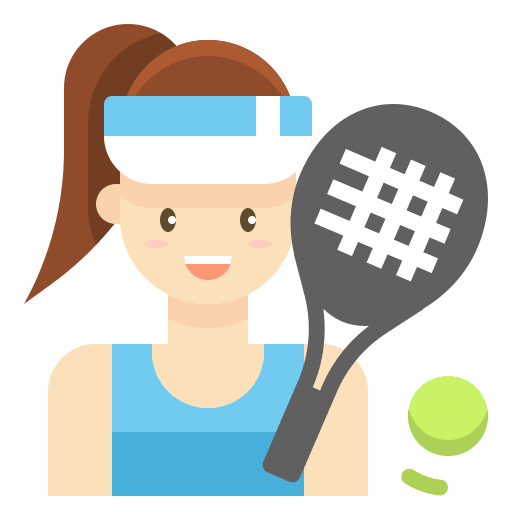 Tennis profession sport occupation icon