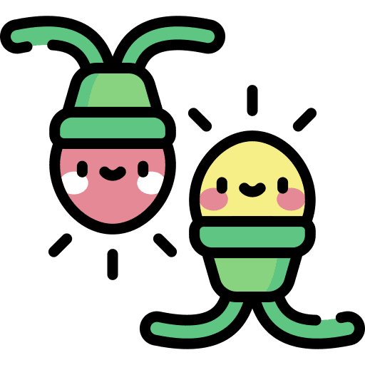 Lights birthday celebration decoration icon