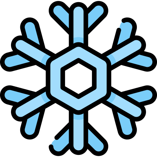 Snowflake weather winter snowflake icon