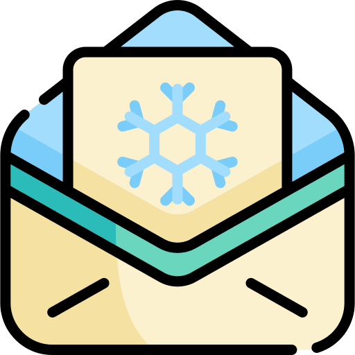 Card invitation communication letter icon