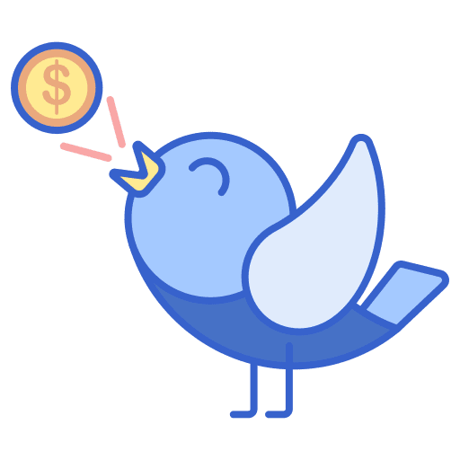 Early bird sale price shopping icon
