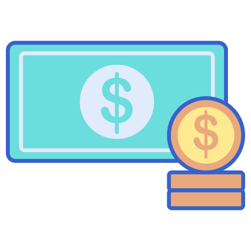 Money business business and finance stack icon