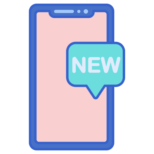 Smartphone buy new cellphone icon