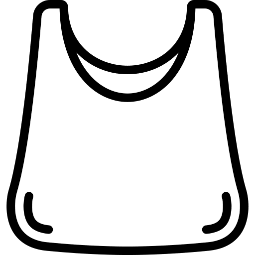 Bag plastic industry plastic bin icon