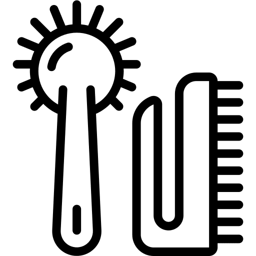 Brush washing brush cleaning icon