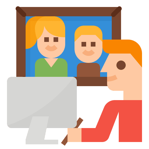 Family people care motivation icon