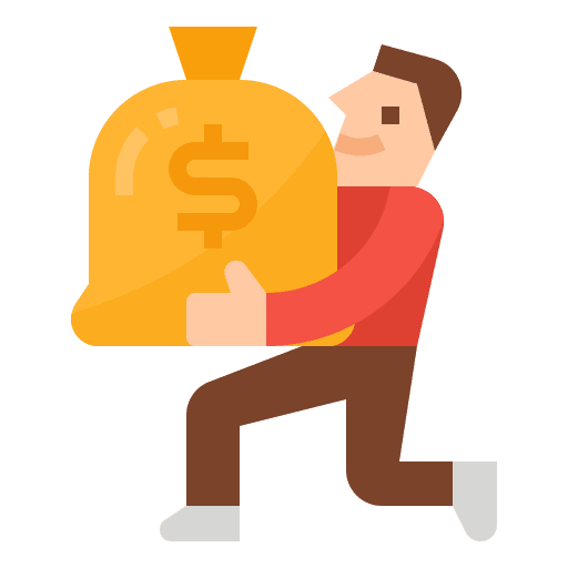 Wealth wealth money investment icon