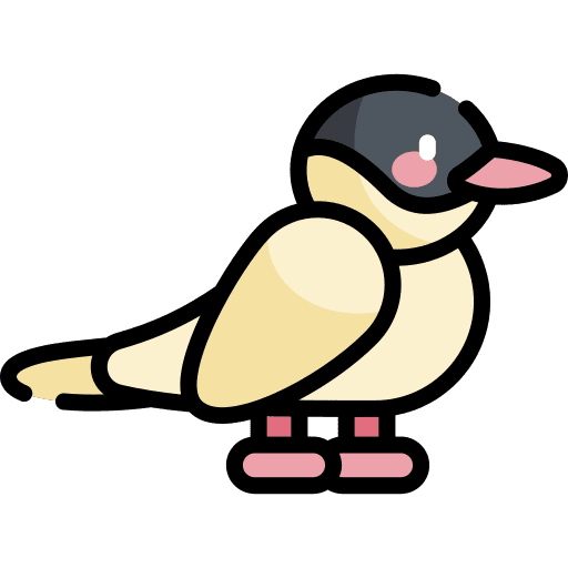 Bird fly animals wing icon